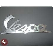VESPA Legshield Badge 'Vespa' ACMA/Early Vespa Chrome