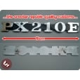 VESPA Malossi Panel/Legshield Badge PX 210 P200 PX210E