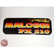 VESPA Metalflake 3D Malossi P210 Legshield/Panel Badge PX P200 Tuning Cylinder