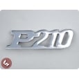 VESPA PX Chrome Side Panel/Legshield Badge P210 Malossi/Polini P 200 Tuning