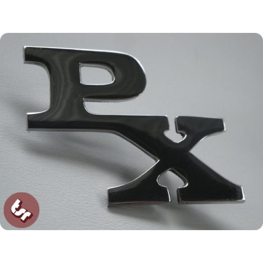 VESPA PX Custom Brass Chrome Side Panel/Legshield Badge