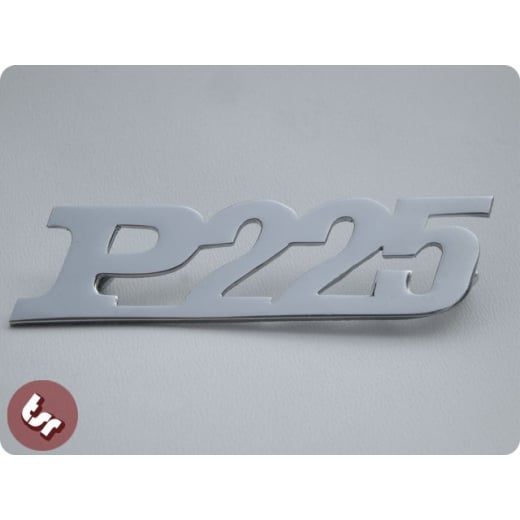VESPA PX Custom Legshield/Panel Badge 'P225'