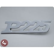 VESPA PX Custom Legshield/Panel Badge 'P225'