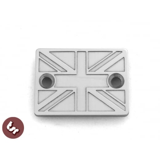 VESPA PX/LML/GTV CNC Disc Brake Handlebar Master Cylinder Cover UNION JACK FLAG