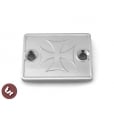 VESPA PX/LML Iron Cross CNC Disc Brake cap Handlebar Master Cylinder Cover