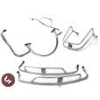 VESPA PX/LML Mudguard+Panel+Legshield Crash Bar Kit