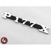 VESPA PX/LML Polini Kit Billet CNC Legshield/Side Panel Badge/Emblem P177 X 177