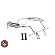 VESPA PX/LML Stainless Steel Chrome Finish Panel Florida Crash Bars Foot Rest