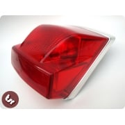 VESPA PX/LML/T5 125/200 Chrome Rear Back Light Unit PREMIUM Top Quality Disc/EFL