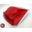 VESPA PX/LML/T5 125/200 Chrome Rear Back Light Unit PREMIUM Top Quality Disc/EFL