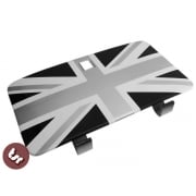 VESPA PX/LML/T5 Custom Glove/Tool Box Door Lid Union Jack B/W Toolbox/glovebox