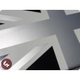 VESPA PX/LML/T5 Custom Glove/Tool Box Door Lid Union Jack B/W Toolbox/glovebox