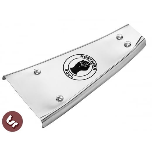 VESPA PX/LML/T5 Engraved Centre Plate/Mat NORTHERN SOUL Stainless Steel