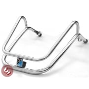 VESPA PX/LML/T5 Mudguard/Fender Stainless Steel Crash Bar+Badge