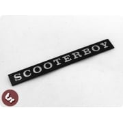 VESPA PX/LML/T5/Piaggio Solid Metal Billet CNC Horncast Badge/Emblem SCOOTERBOY