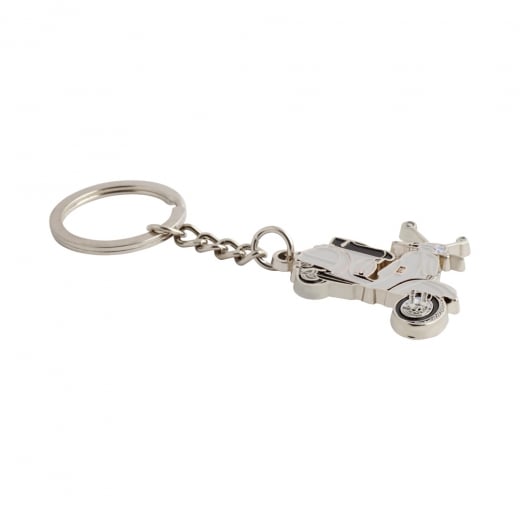 VESPA PX/LML/T5 Scooter Key Ring Grey