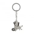VESPA PX/LML/T5 Scooter Key Ring Grey