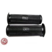 VESPA PX/Sprint/LML/T5 Rubber Hand Grips (Pair) 24mm Black