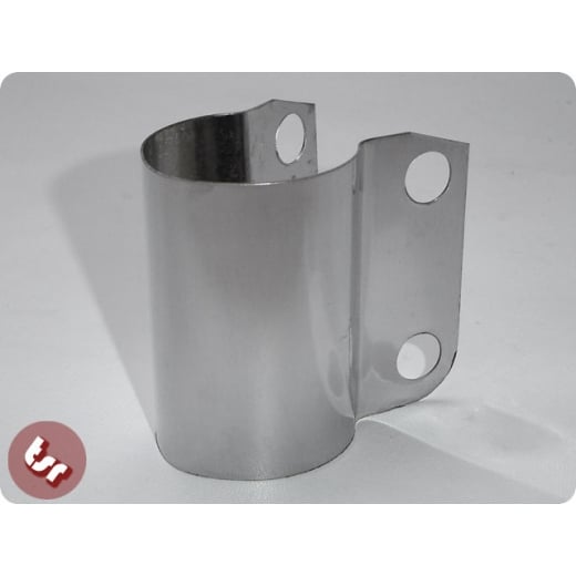 VESPA PX Stainless Front Shock Absorber Cover/Clip Logo