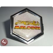VESPA PX/T5/LML Horncast Badge Chrome Hexagon MALOSSI