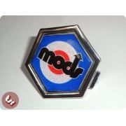 VESPA PX/T5/LML Horncast Badge Chrome Hexagon MODS