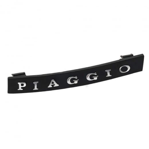 VESPA PX/T5/LML Horncast Long Black Piaggio Clip In Badge
