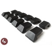 VESPA PX/T5 QUALITY Footboard/Floor Runner End Caps X12