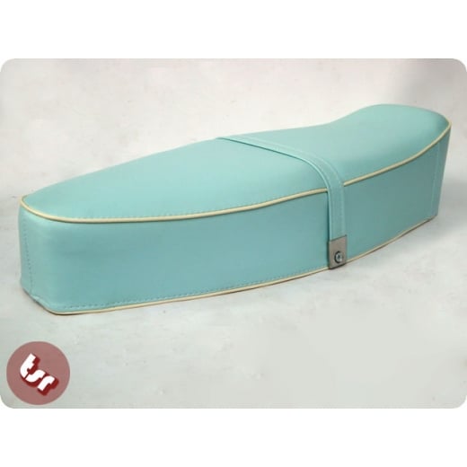 VESPA Quality Dual Bench Seat Baby Blue/Cream VBB/PX
