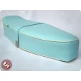 VESPA Quality Dual Bench Seat Baby Blue/Cream VBB/PX