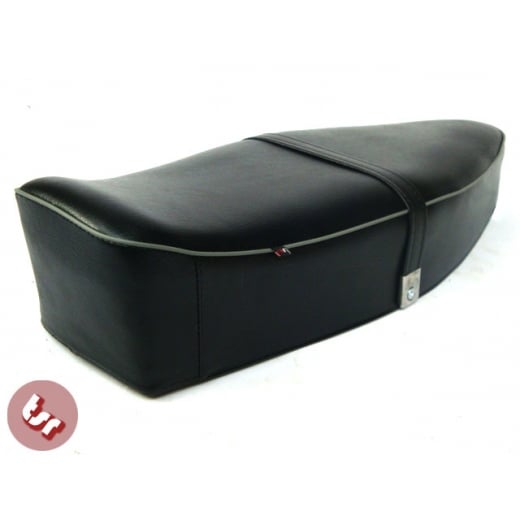 VESPA Quality Dual Bench Seat Black+Grey PX/LML/VBB/VLB