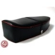 VESPA Quality Dual Bench Seat Black/Red Pipe PX/LML/VBB