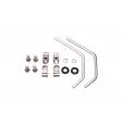 VESPA QUALITY TSR B/W CHEQUERED Flyscreen PX/LML/T5 + Stainless Fixings 125/200 mod