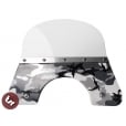 VESPA QUALITY TSR Camo Black/White Flyscreen PX/LML/T5 Stainless Fixings 125/200