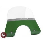 VESPA QUALITY TSR Green Flyscreen PX/LML/T5 Stainless Fixing 125/200 Windshield