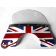 VESPA QUALITY TSR Union Jack Flyscreen PX/LML/T5 Stainless Fixings 125/200 mod