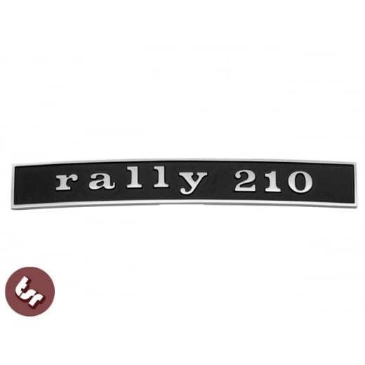 VESPA Rally 210 Billet CNC Badge/Emblem Rear Frame Malossi/Polini 180/200 Tuned