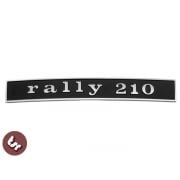 VESPA Rally 210 Billet CNC Badge/Emblem Rear Frame Malossi/Polini 180/200 Tuned