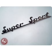 VESPA Rear Frame Badge VSC 180 'Super Sport' Chrome