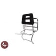 VESPA Rear Volvo Faco Back Rest Rack Pad Black