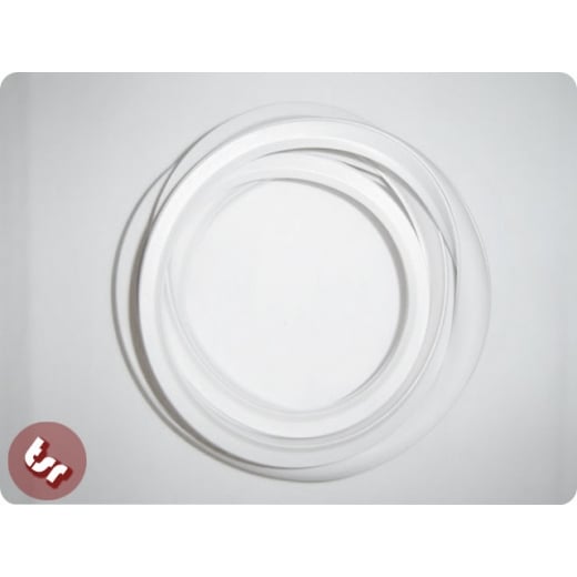 VESPA Side Panel Rubber (for 2 Side Cowls) White