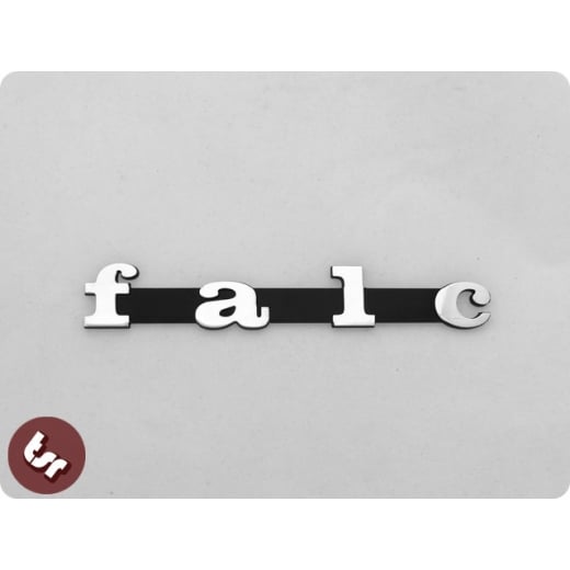VESPA Smallframe Solid Billet CNC Legshield/Side Panel Badge/Emblem FALC v90/100