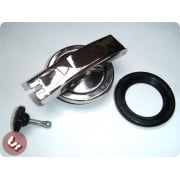 VESPA Stainless Petrol/Fuel Cap Set with Pin & Seal