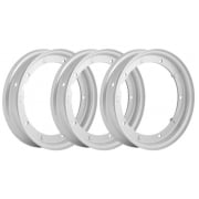 Vespa Standard Wheel - Split Rim - 10 Inch - 3.50x10 - Silver - TRIPLE