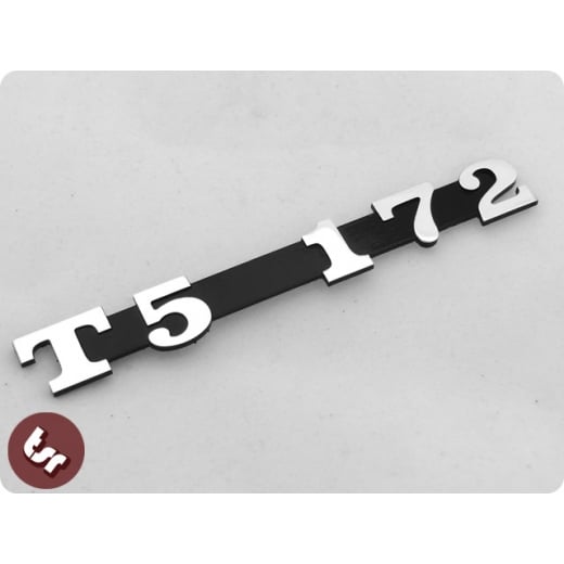 VESPA T5 Malossi Kit Billet CNC Legshield/Side Panel Badge/Emblem 172 Tuned