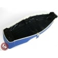 VESPA TSR Bench Dual Seat Blue/White 2 Tone PX/LML/VBB/Sprint