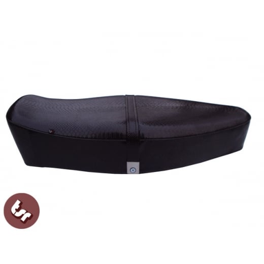 VESPA TSR Bench Dual Seat Brown Croc skin PX/LML/VBB