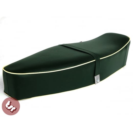 VESPA TSR Bench Dual Seat Dark Racing Green/Cream PX/LML/VBB/VLB