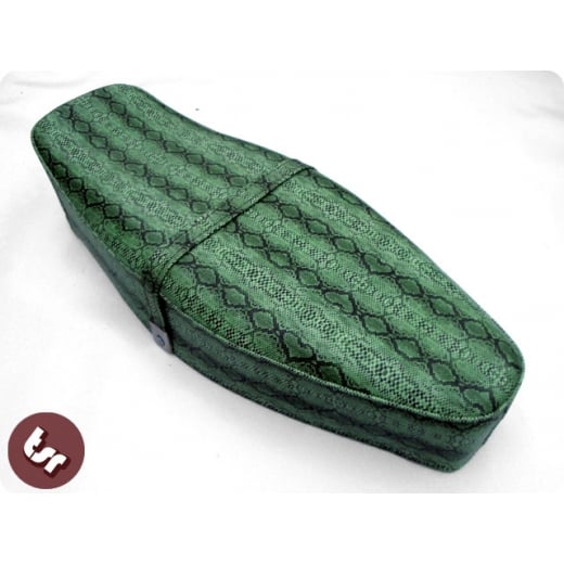 VESPA TSR Bench Dual Seat Green Snake skin PX/LML/VBB