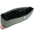VESPA TSR Bench Dual Seat Grey/Black PX/LML/VBB/VLB