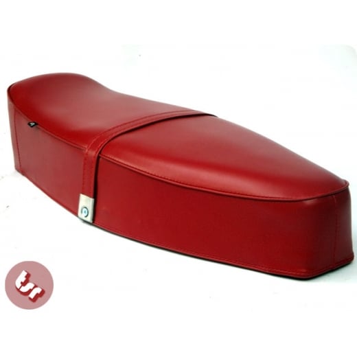 VESPA TSR Bench Dual Seat Oxblood Red PX/LML/VBB/VBB/SPRINT
